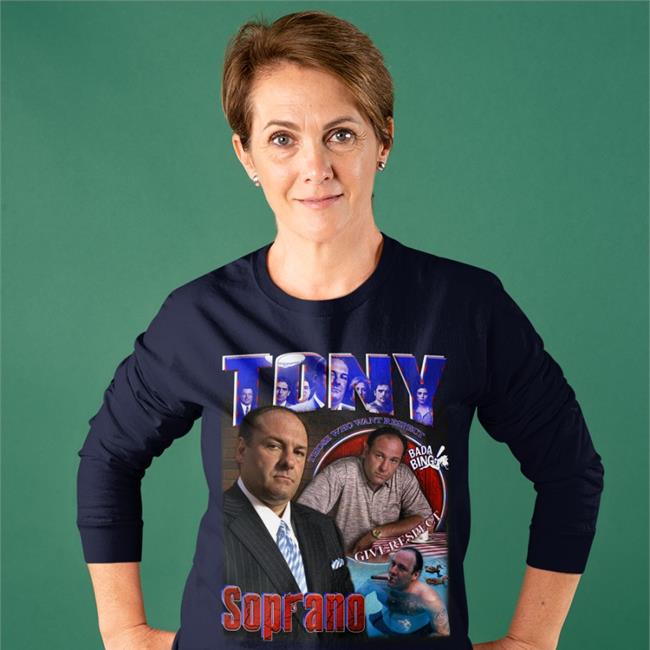 Orange_Peelbeef Tony Soprano Those Who Want Respect Give Respect T Shirt Sopranos Central