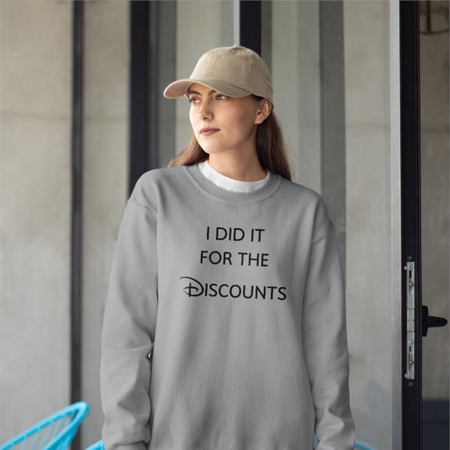 Joey Jones I Did It For The Discounts Tank Top