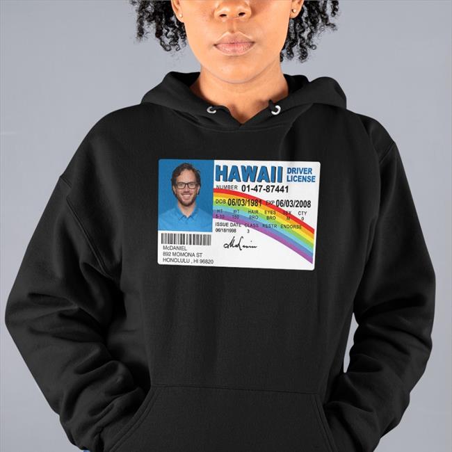 Jason Mccourty Mcdaniel Hawaii Driver License T Shirts