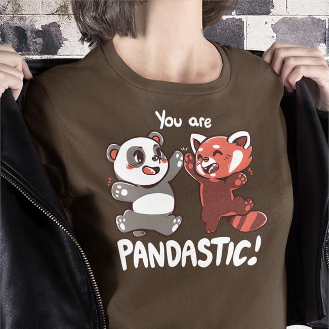 New Qwertee Merch You Are Pandastic Shirt Qwertee