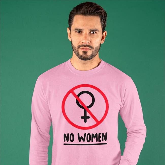 Female Gender No Women Shirt Boople Art