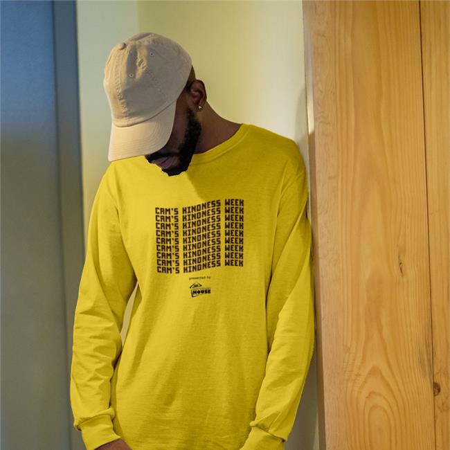 Mike Tomlin Cam's Kindness Week The Heyward House The Cameron Heyward Foundation Long Sleeve Tee Cam Heyward Brooke Pryor