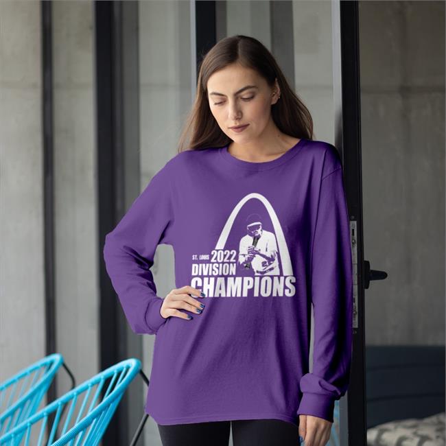 St Louis 2022 Division Champions Grinding To The Postseason T Shirt STL Sports Central merch