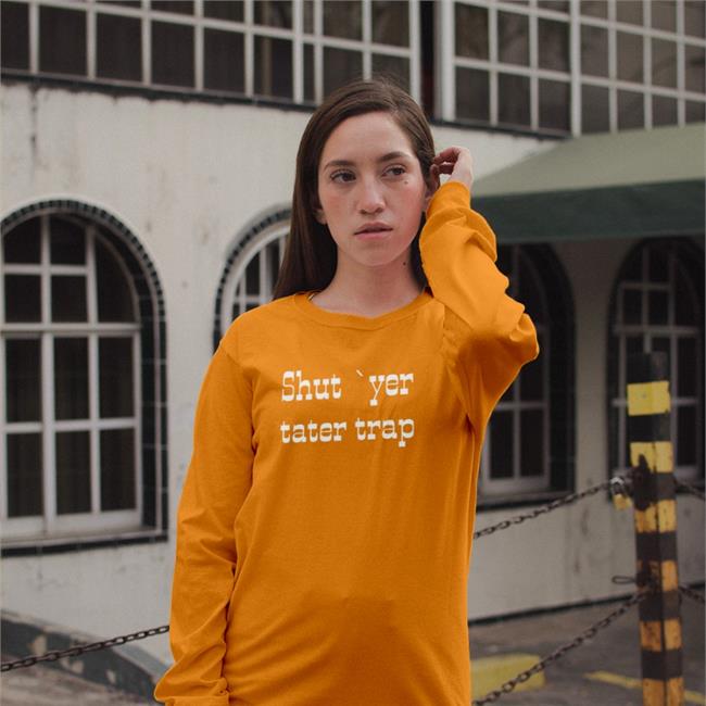 D0cshartens Shut Yer Tater Trap Sweatshirt