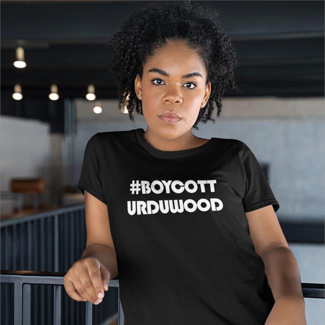 #Boycott Urduwood Shirt Orange Kritinova Merch Gems Of Bollywood