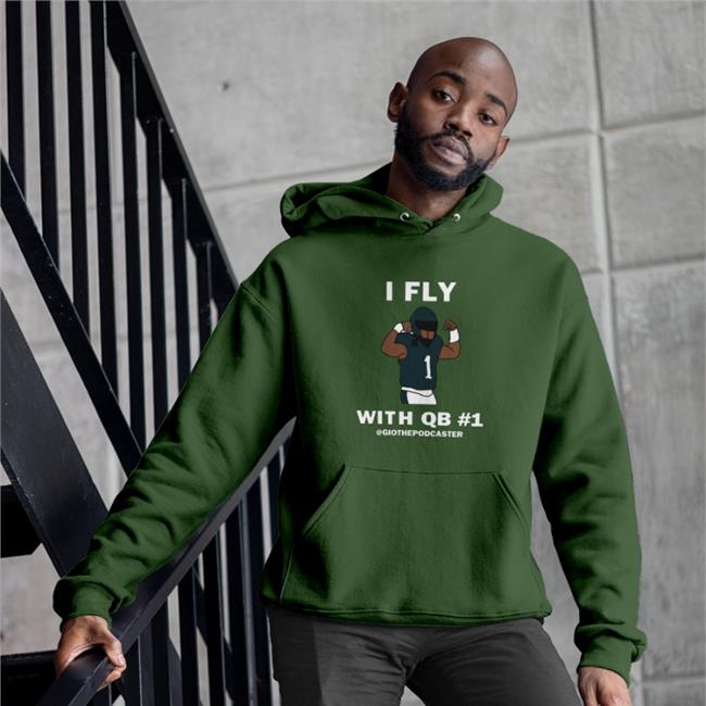 Bonfire Shop I Fly With Qb 1 Shirt The Giovanni Show Podcast