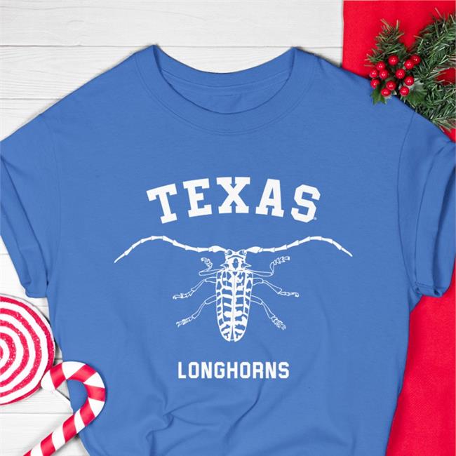 Texas Longhorns Beetles Long Sleeve T Shirt Alex Wild Myrmecos