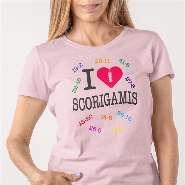 Jake Marsh Pardon My Take I Love Scorigamis T-Shirt Barstool Sports Merch