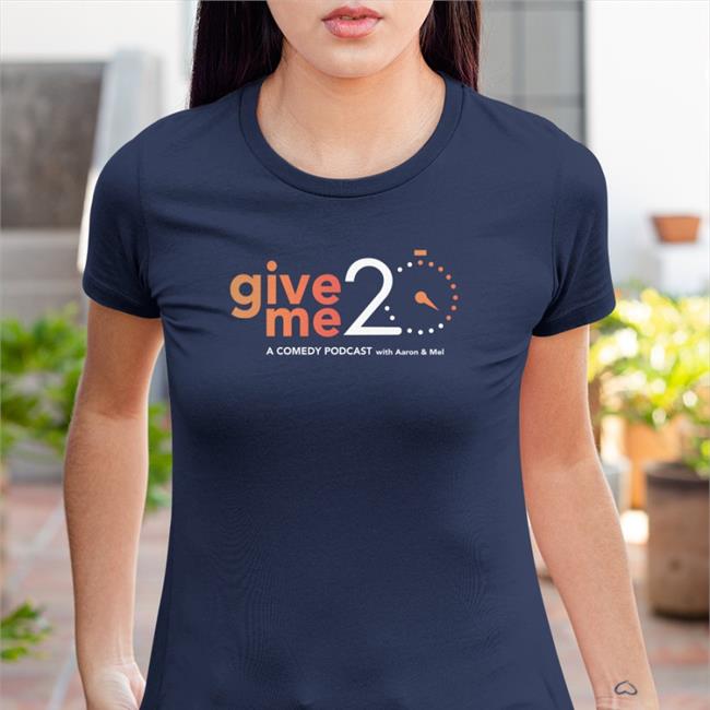 Give 20 Me A Comedy Podcast With Aaron & Mel Hooded Sweatshirt