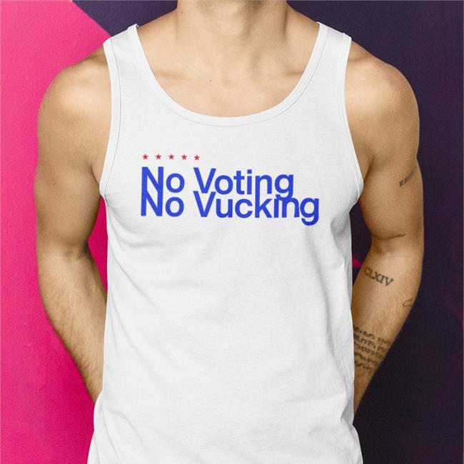 No Voting No Vucking T Shirt Blk Trina And Saucy Santana Big L Atlsolid