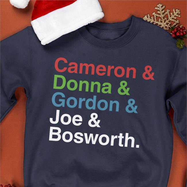 Cameron & Donna & Gordon & Joe & Bosworth Tee Mina Kimes