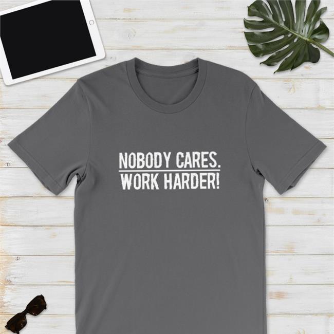 Lamar Jackson Mac Conwell Nobody Cares Work Harder Shirt