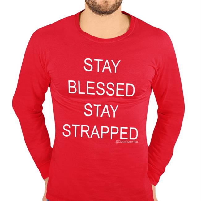 Cannonhotep Stay Blessed Stay Strapped Sweatshirt
