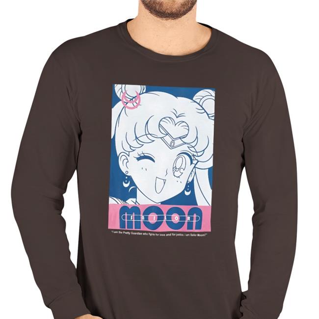 I Am The Pretty Guardian Who Fights For Love And For Justice I Am Sailor Moon Crewneck Sweatshirt