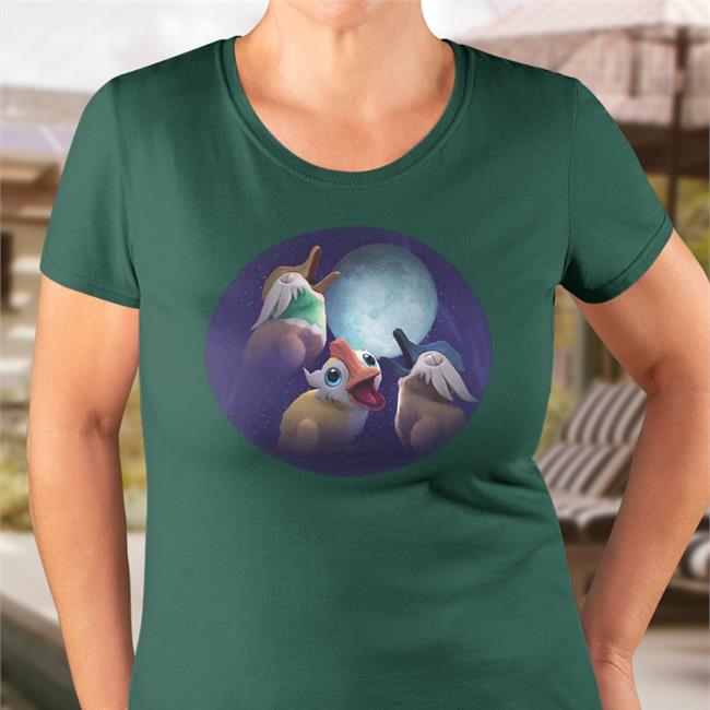 World Of Warcraft Three Duck Moon T Shirt