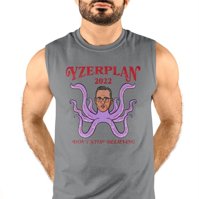 Yzerplan 2022 Don't Stop Believing Det Crewneck Sweatshirt