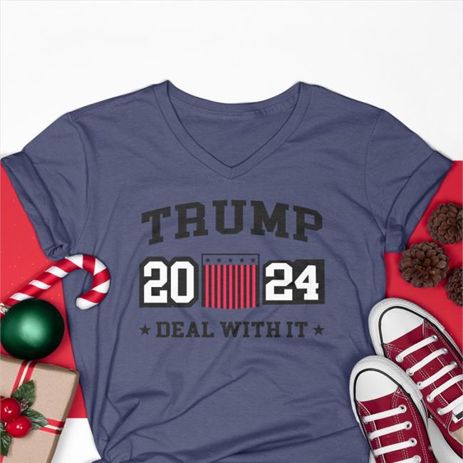 Trump 2024 Deal With It Tee Shirt Davram
