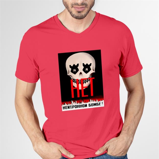 Stratonaut Shop Merch No To The Neutron Bomb Hoodie Black Soviet Visuals