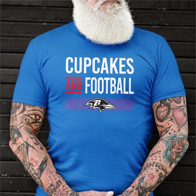 Cupcakes And Football Tee Duff Goldman