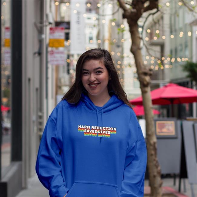 Fruitkace Harm Reduction Save Lives Hoodie Dark53shadesoffruitkace