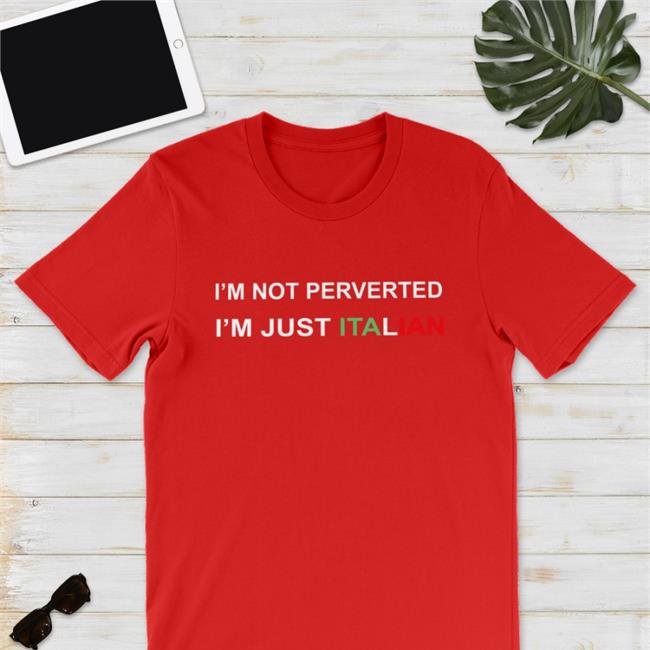 I'm Not Perverted I'm Just Italian Long Sleeve Boomer Core