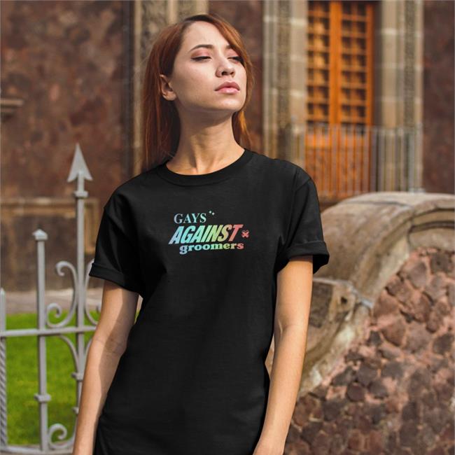 Gaysagainstgroomers Merch Gays Against Groomers Gradient T Shirt By Againstgrmrs