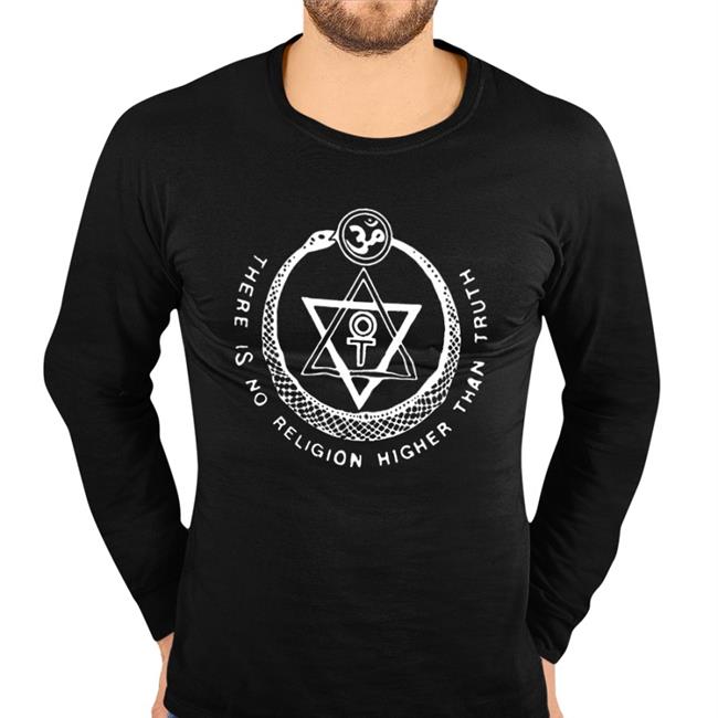 Jay Weinberg There Is No Religion Higher Than Truth T Shirt Night Channels Merch