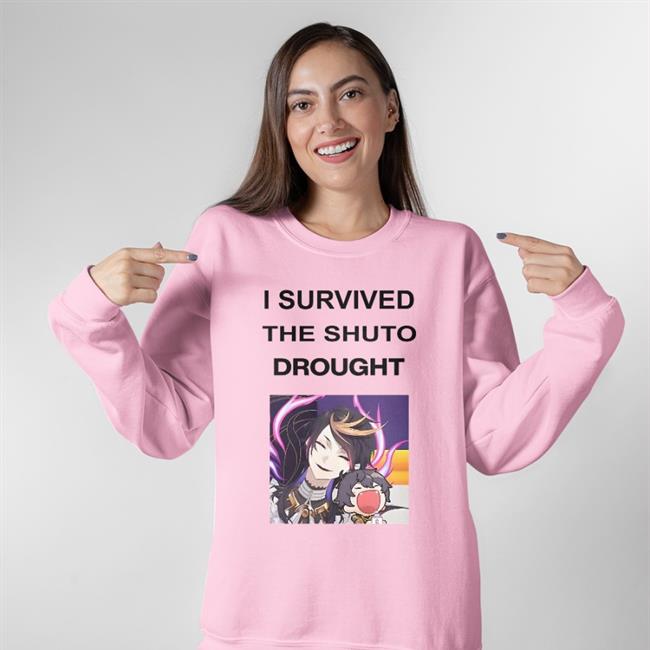 I Survived The Shuto Drought Baseball Sleeve Tee