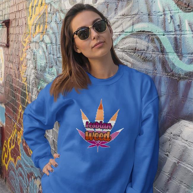 Shirt Bimbo Shop Lesbian Weed Fitted Long Sleeve