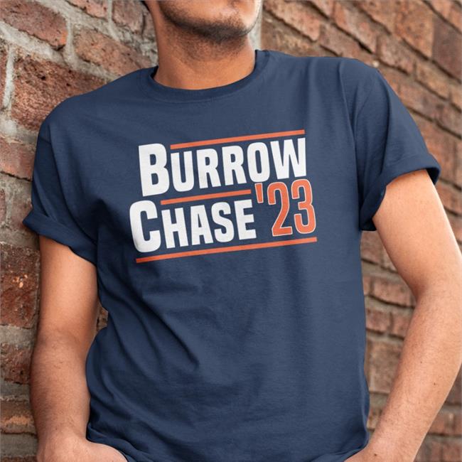 Cincinnati Clothing Burrow Chase 2023 Tee Cincyproblems Cin Clothing Co