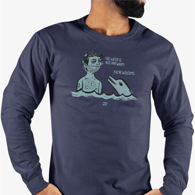 Blursedimages Billabong The Water Is Nice And Warm You're Welcome T Shirt