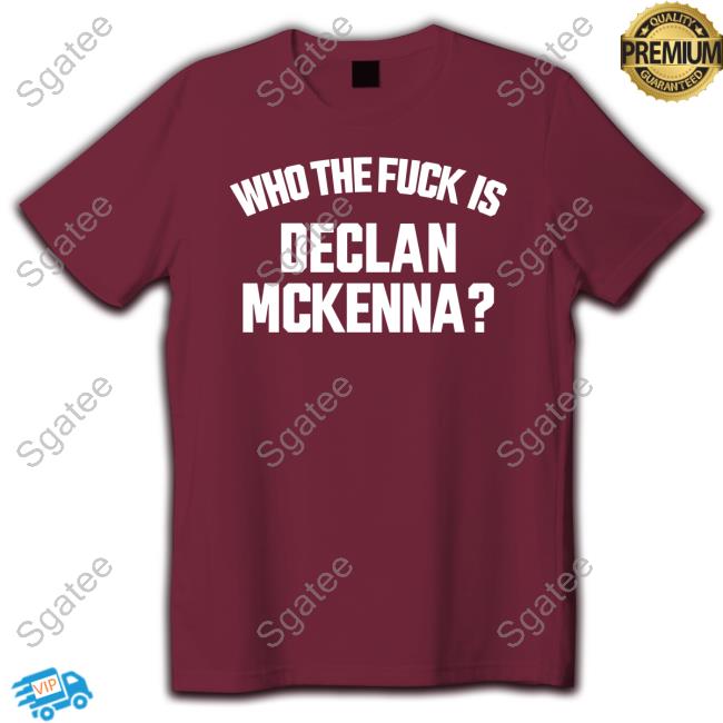 Who The Fuck is Declan McKenna Tee Shirt