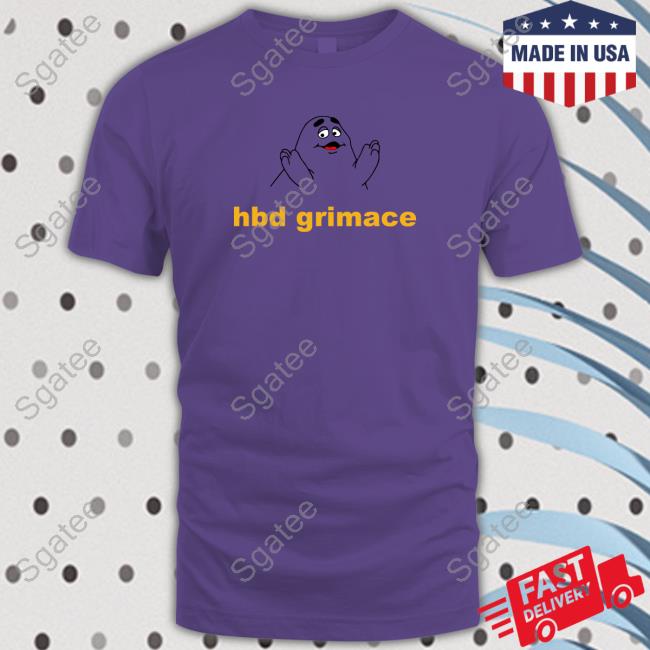 Official Happy Birthday Grimace Tee