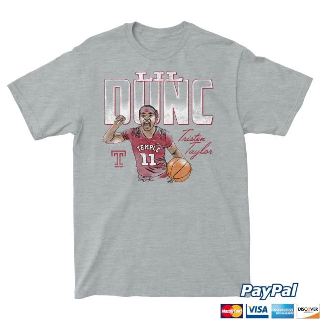 Trending Temple Lil Dunc Crew – US Basketball Vibes | Nil Store