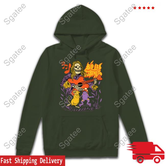 Official Billy Strings Merchandise #8 Skeletar Shirts