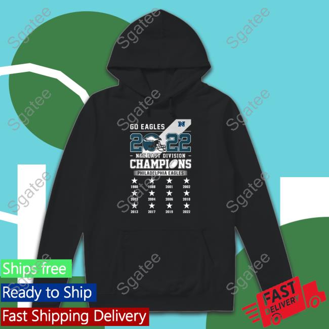 Go Eagles 2022 NFC East Division Champions T-Shirt