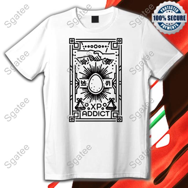 Join Crowdmade Xp Addict Black Line Art Shirt