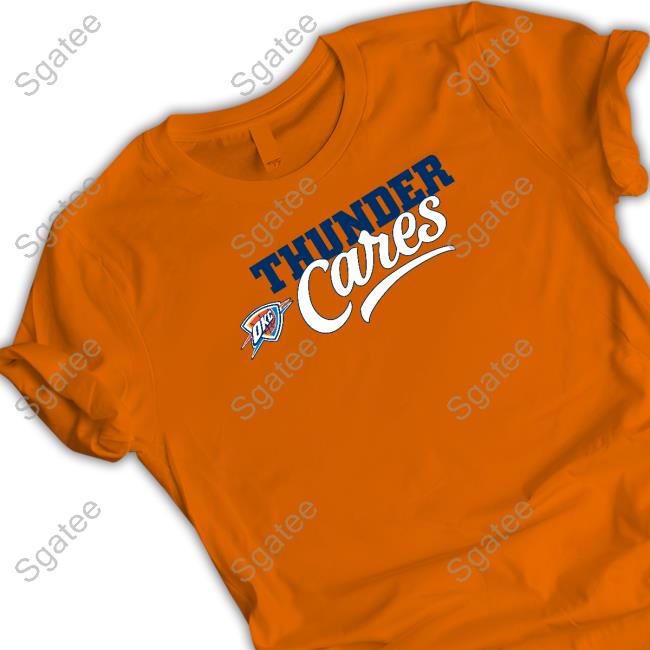 Okc Thunder Cares T-Shirt