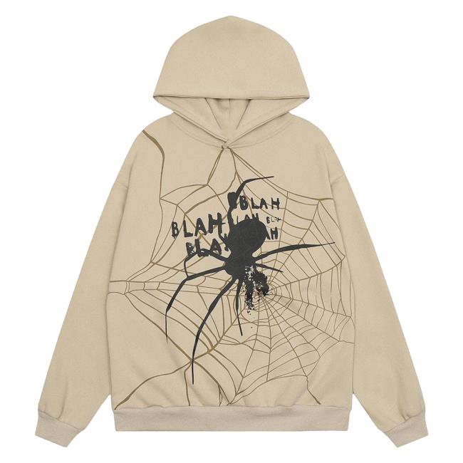 Official Aelfric Eden Merch Store Aelfric Eden Spider Shadow Print Sweatshirt Apricot AelfricEden Shop