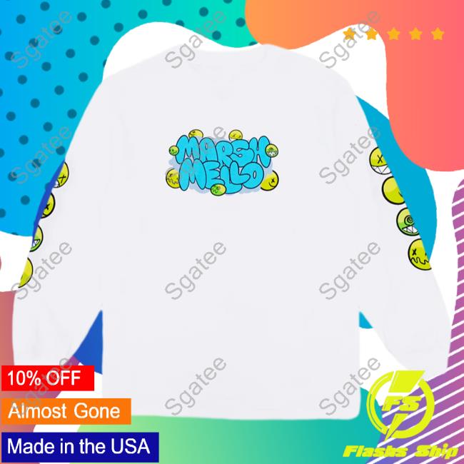 Official Marshmello Music Clothing Store Shop Moody L/S Crewneck Marshmellomusic Merch