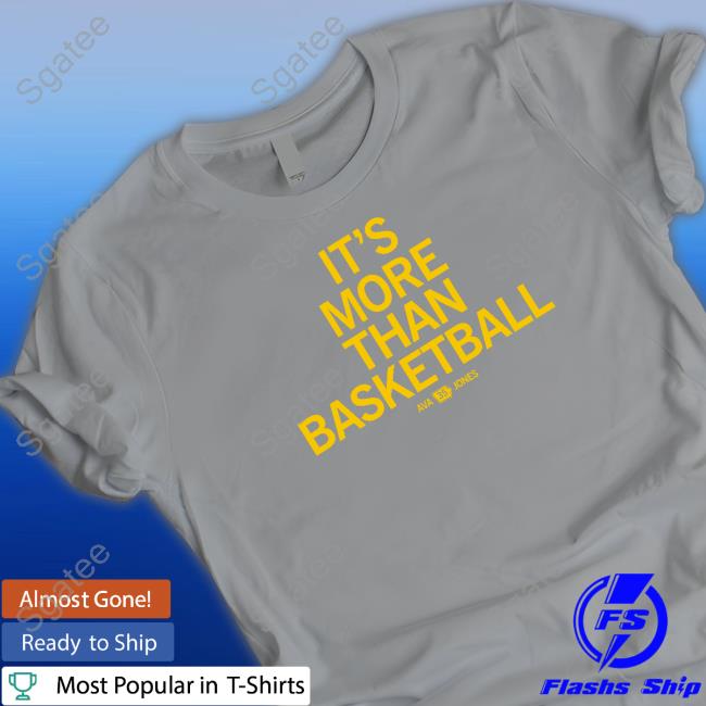 Official Ava Jones More Than Basketball Long Sleeve Tee