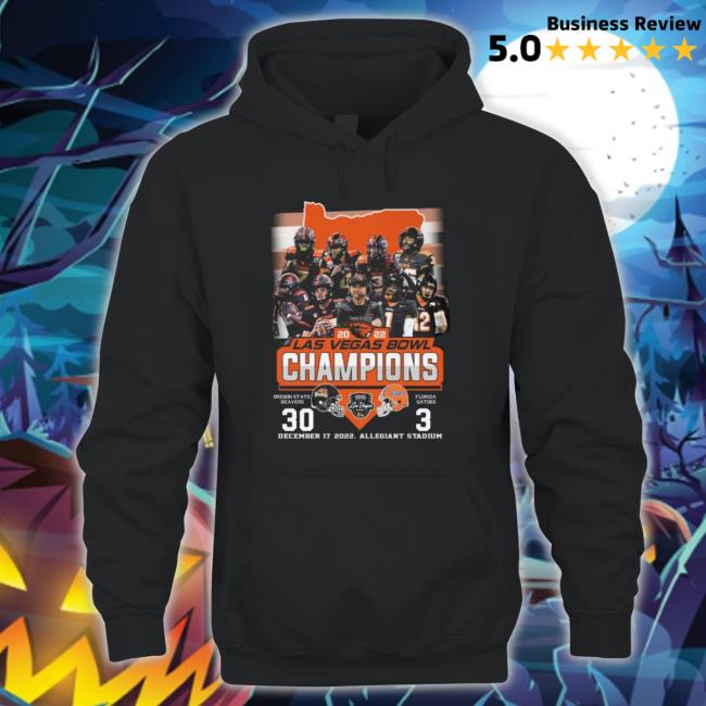 2022 Las Vegas Bowl Champions Oregon State Beavers 30-3 Florida Machup Tee