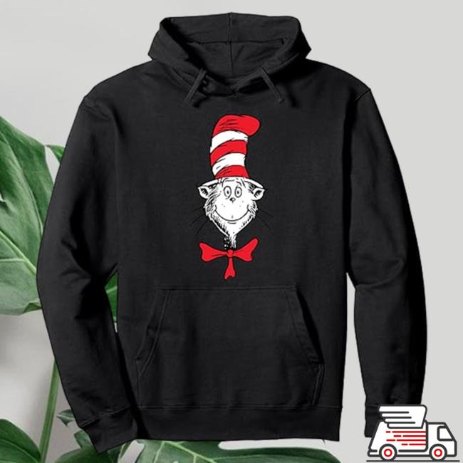 The Cat in the Hat Face Pullover Hoodies