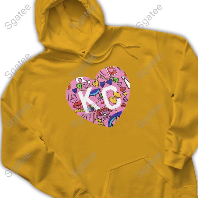 Official Charlie Hustle Merch Kate Cosentino Art As Mentorship Kc Heart Shirt