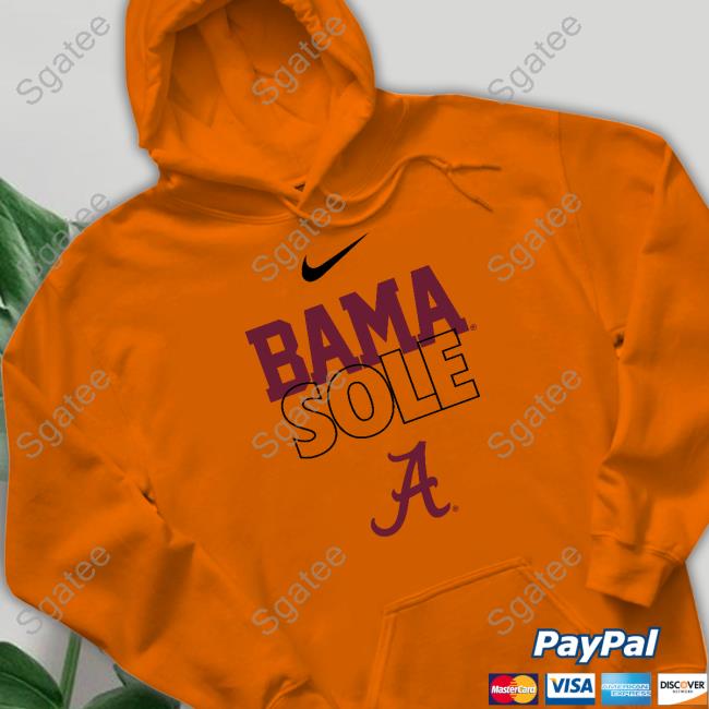 Alabama Crimson Tide Bama Sole Long Sleeve Tee Bama Sole Shirt