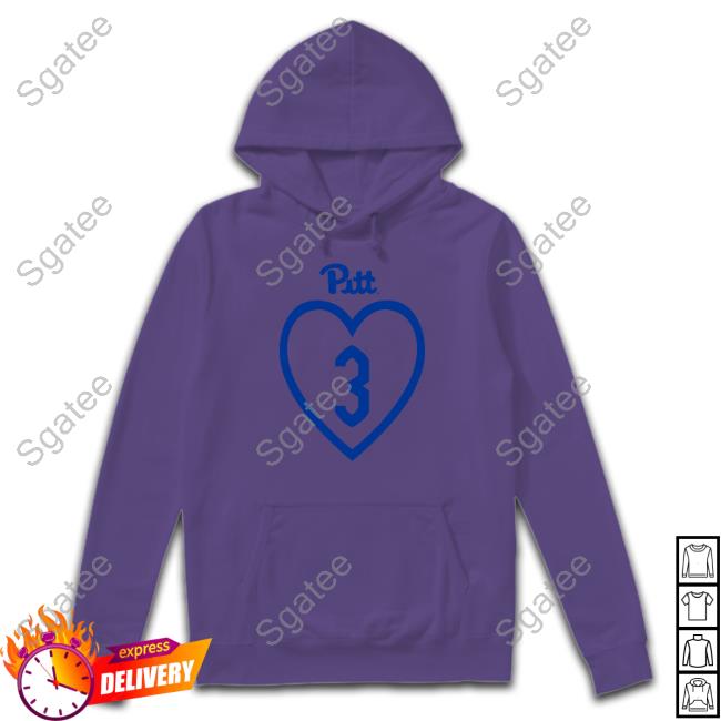 Official Pitt Love 3 Tee Shirt