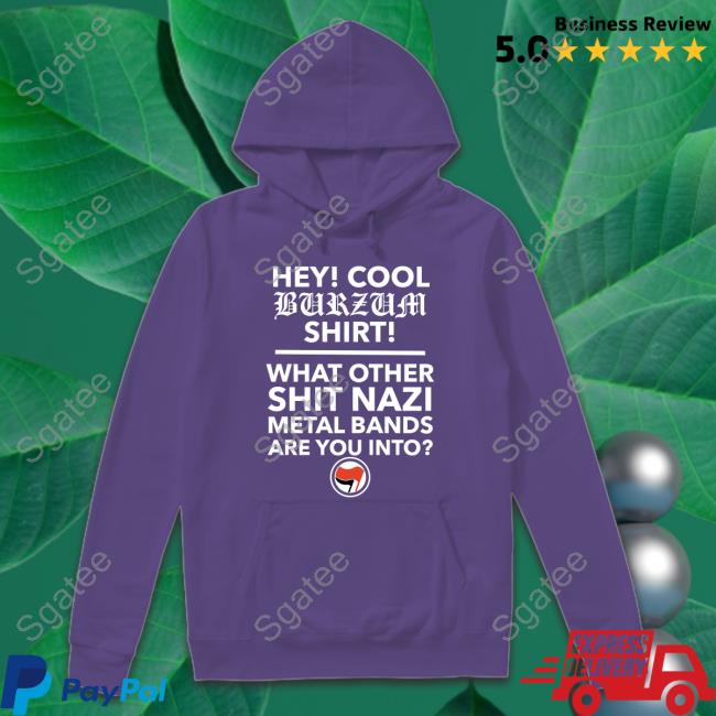 Hey Cool Burzum Edition Limited Hoodie Shirt Black