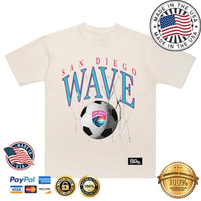 NWSL Shop Store Merch Official Unisex San Diego Wave Heavyweight Tshirt