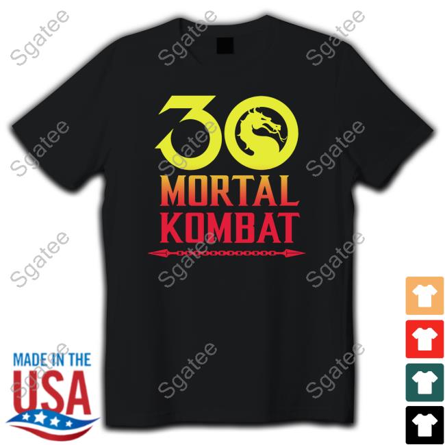 30th Mortal Kombat Tee Shirt