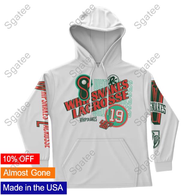 Official Premier Lacrosse League Shop Whipsnakes All Over Print Crewneck
